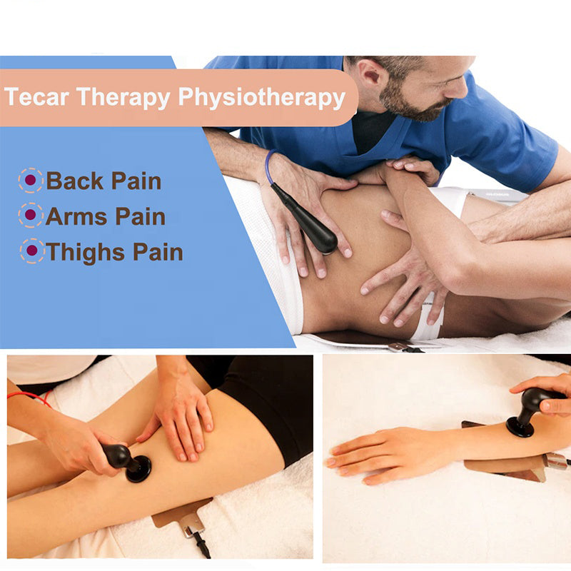Tecar Therapy RF Diathermy RET CET Pain Relief Face Lifting Fat Burning  Machine