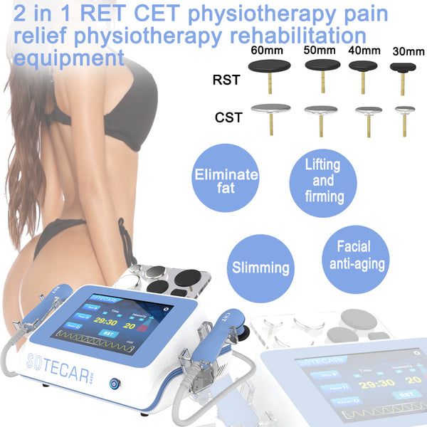 Pain Relief Body Slimming CET RET 448khz INDIBA Machine for Spa Clinic Beauty Salon
