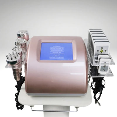 Rose Gold 6 in 1 Lipo Cavitation Machine LIPO-02