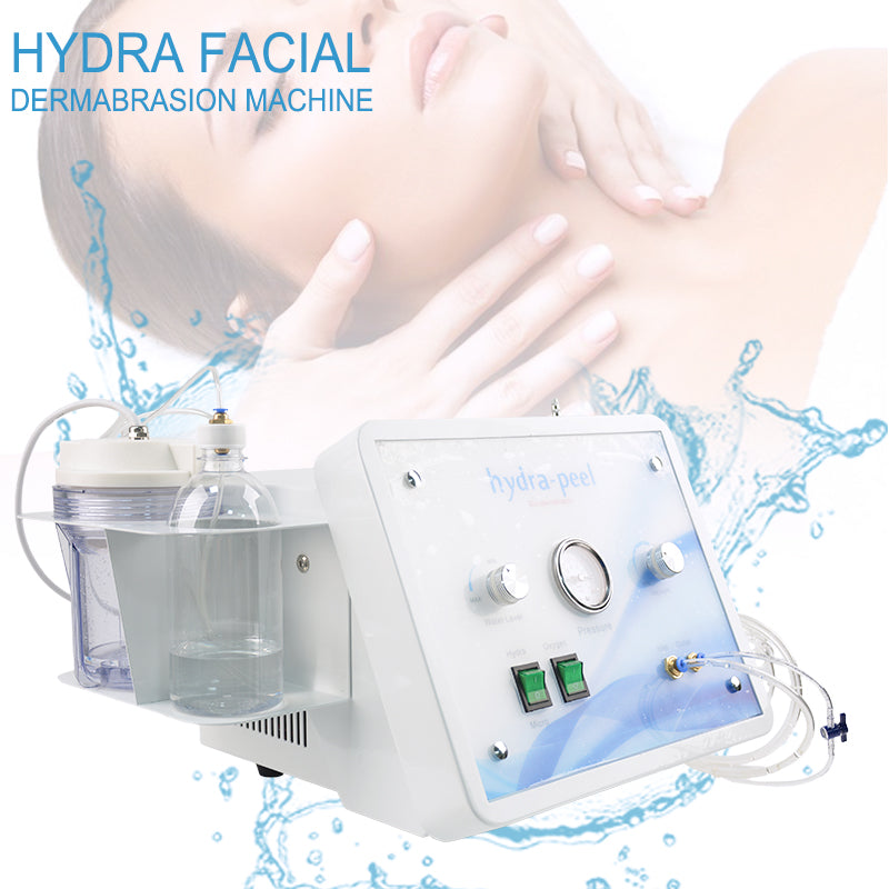 Portable 3 in 1 hydra dermabrasion beauty machine oxygen skin care hydro SPA beauty equipment for Household facial skin car