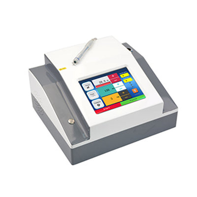 980nm Diode Laser Spider Vein & Vascular Removal Machine – Front View with Color Touch Screen & Fiber Optic Handpiece | KMSLASER