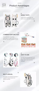 Multifunction Depiladora 4 In 1 Elight IPL OPT 4 En 1 SHR RF Nd Yag Laser Tattoo Removal Hair Removal Beauty Machine