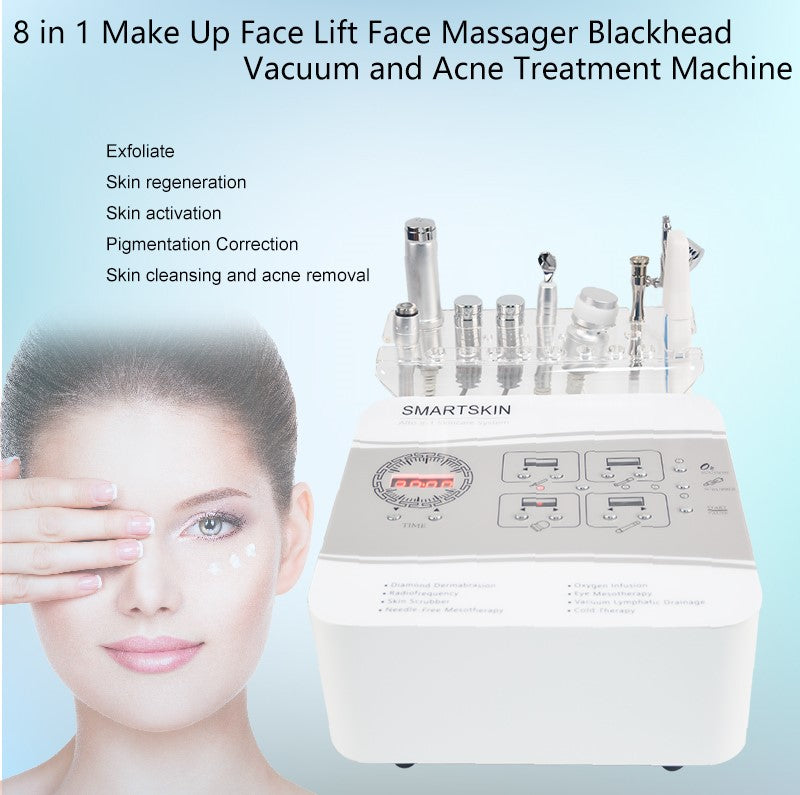 Diamond Dermabrasion Oxygen Facial Device for Radiant Skin