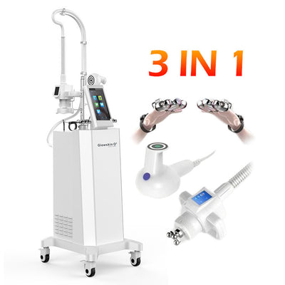 EMS Light Microcurrent Golden Finger RF Led Dimming Light Radio Frequency Vacuum Deep Three-Pole RF PDT Rotating Vacuum Machine