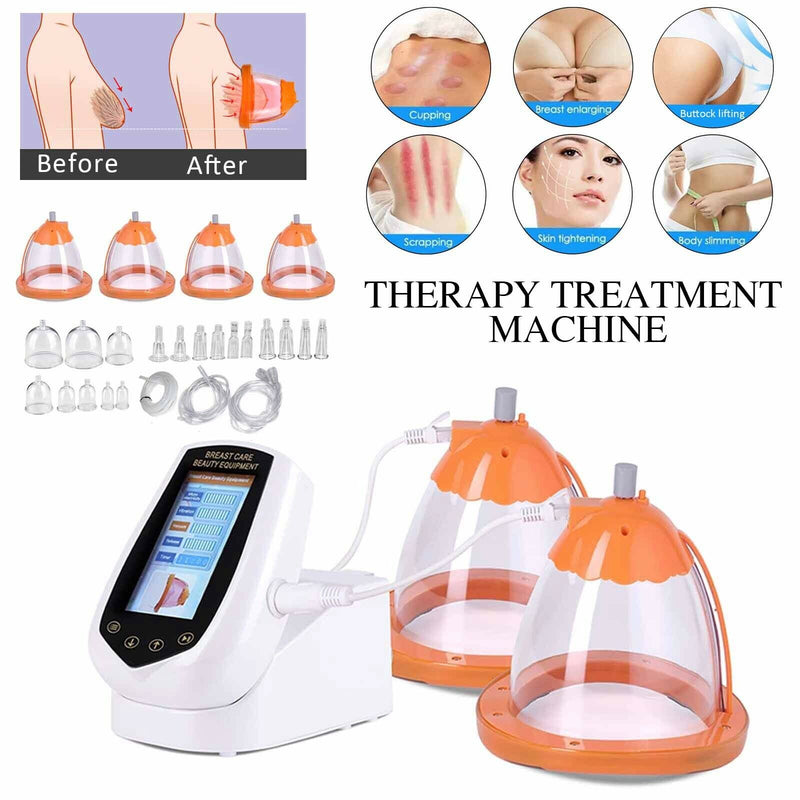 Vacuum Therapy Butt Lift Breast Enlargement Machine Lymph Detox Cupping  Massage Slimming Skin Care Body Shaping Equipment