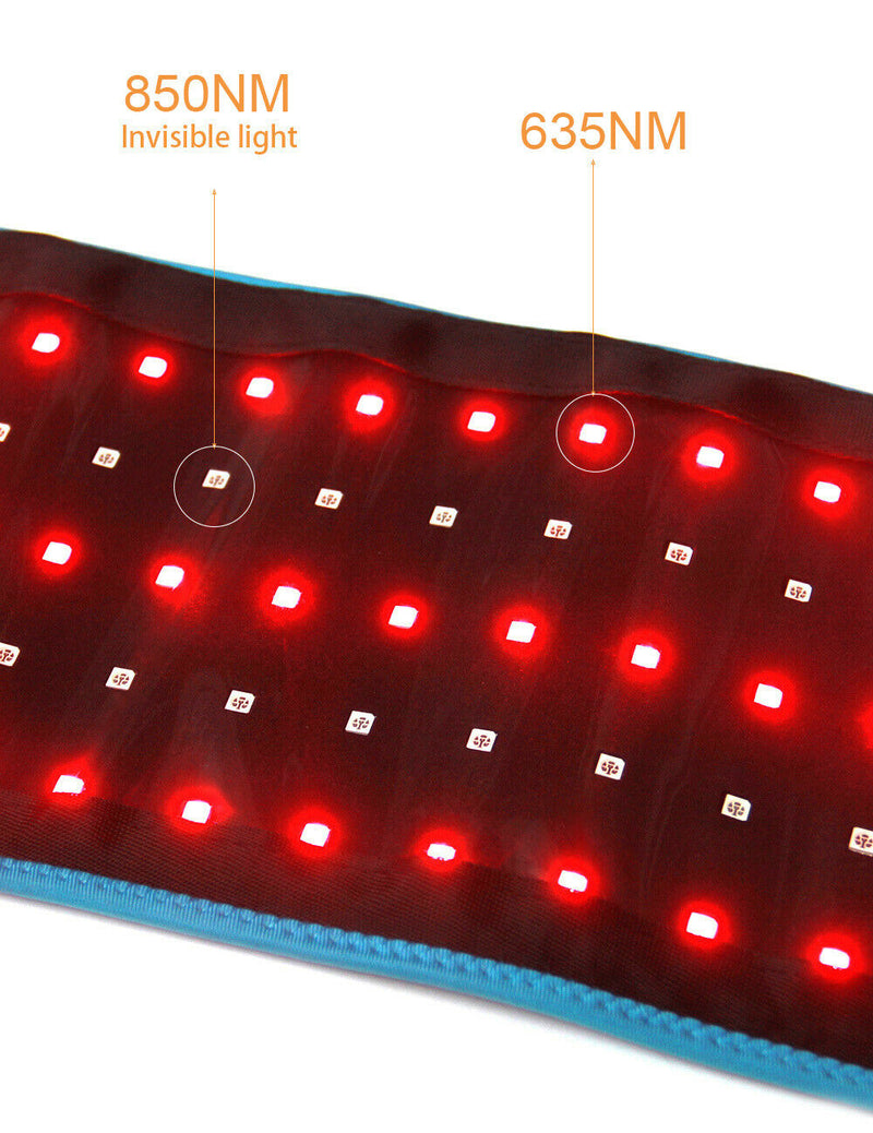 2IN1 Red LED Light Therapy Waist Wrap Belt Pain Relief Laser Slimming Body Care
