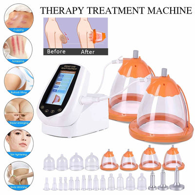 UK Breast Enlargement Butt Vacuum Therapy Body Massage Cupping Shaping Machine